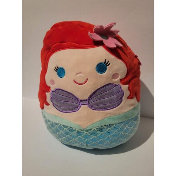 Squishmallow Disney The Little Mermaid Ariel Plush 10” Stuffed Animal - Picture 6 of 10